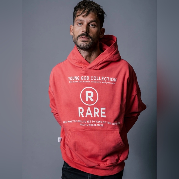 Young God Rare Coral Hoodie, Comfy, Limited Edition, Unisex, Size Medium, NWOT - Picture 2 of 6